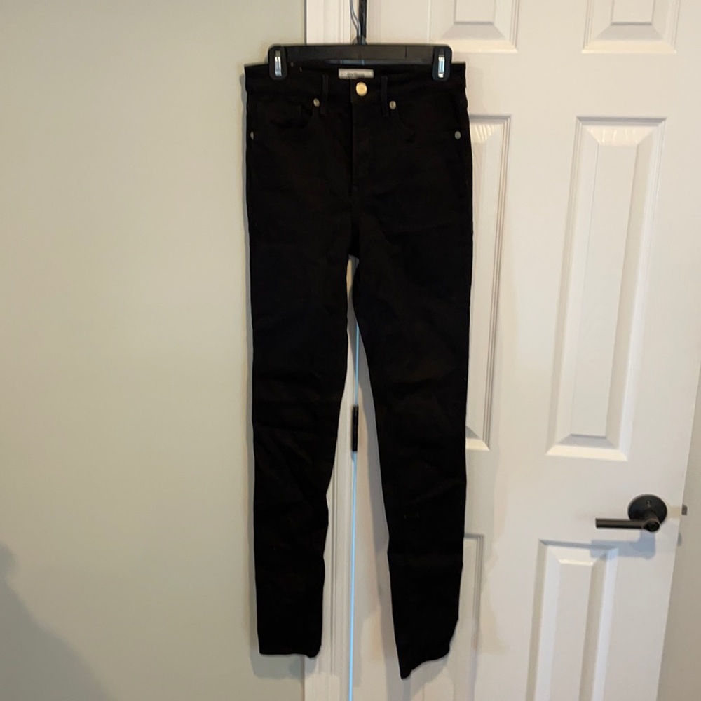 EUC Revtown High Rose Skinny Jeans 27 tall Black